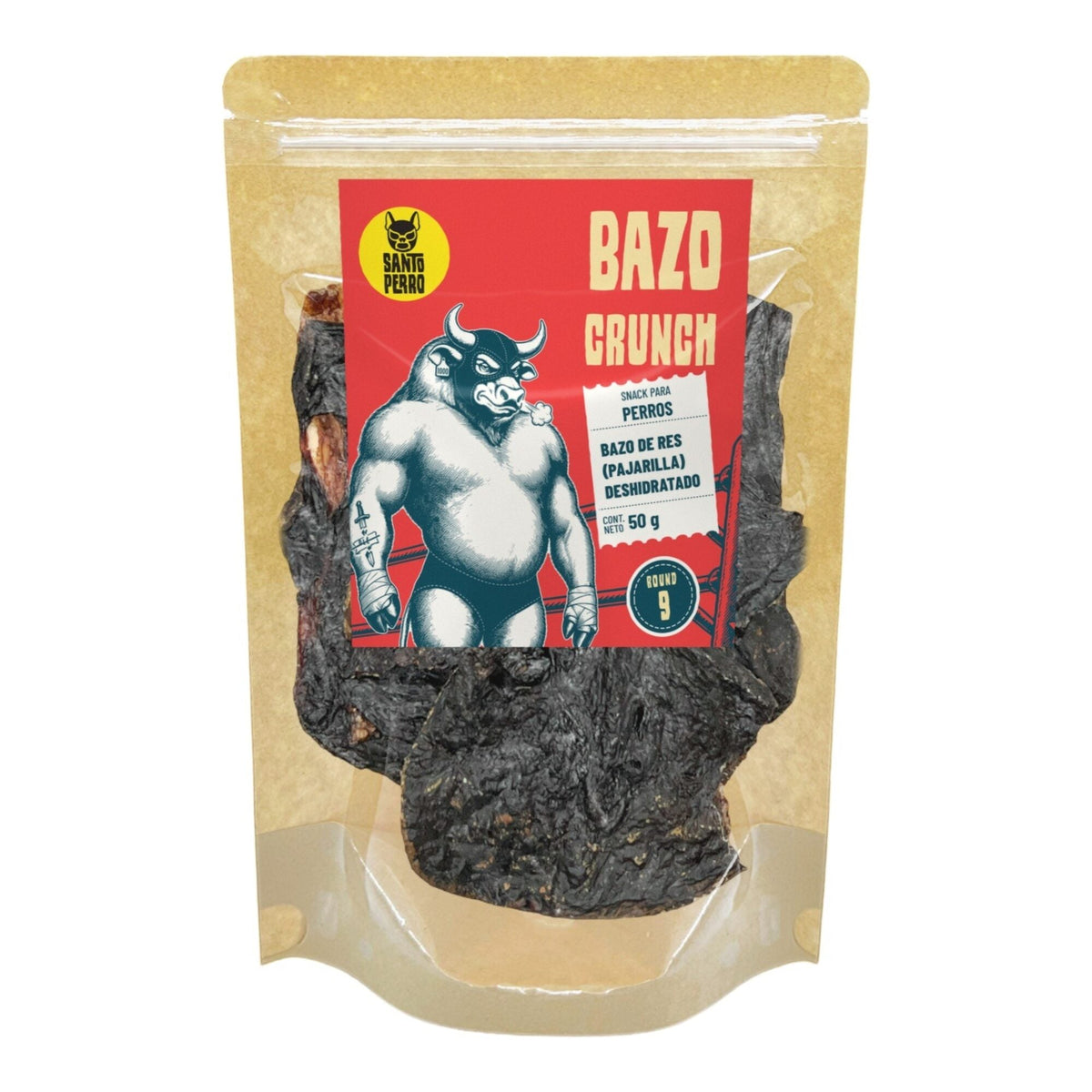 Bazo Crunch · Bazo de res deshidratado