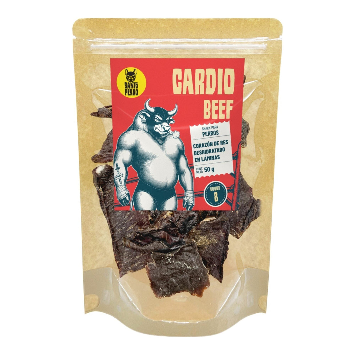 Cardio Beef · Corazón de res deshidratado