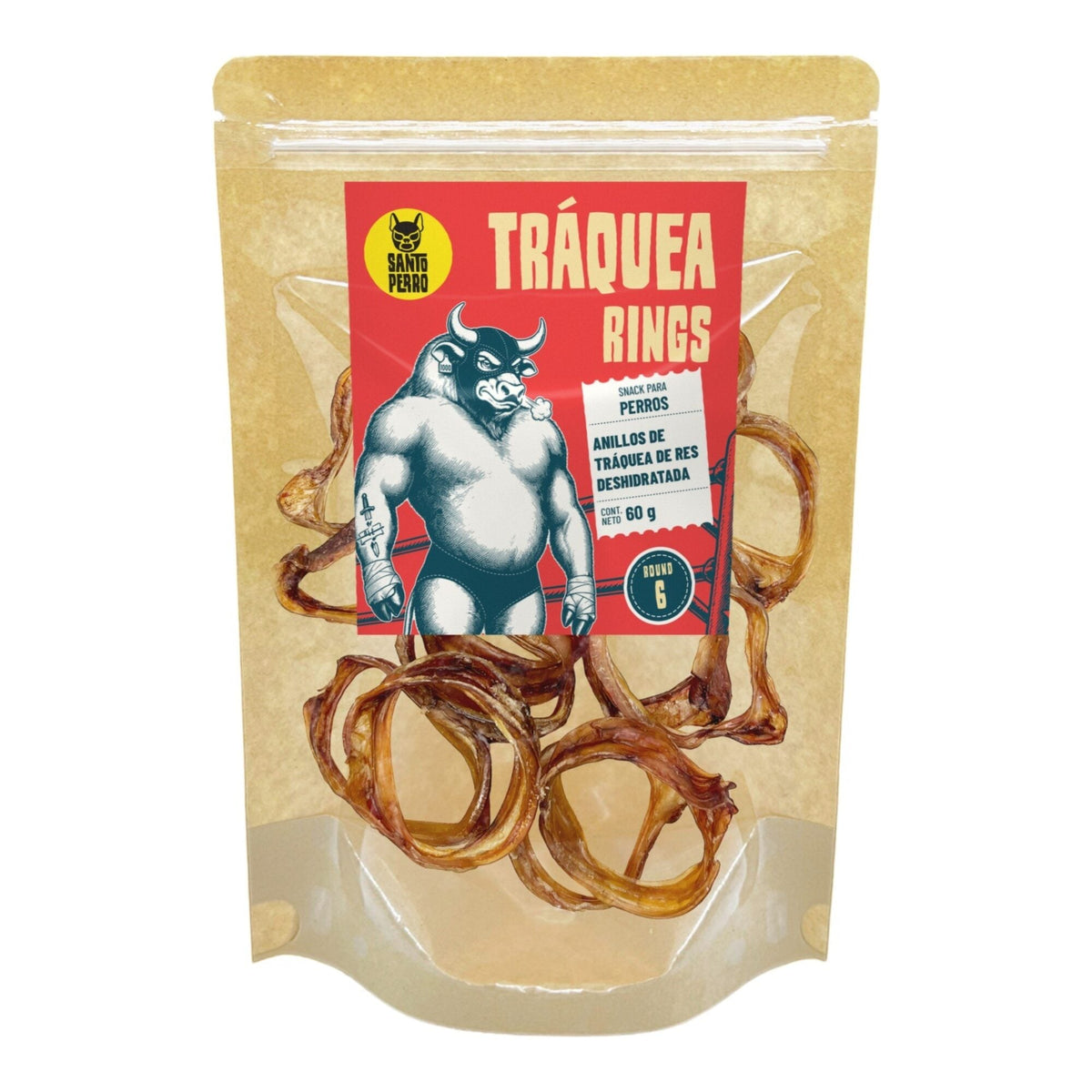 Tráquea Rings · Anillos de tráquea de res